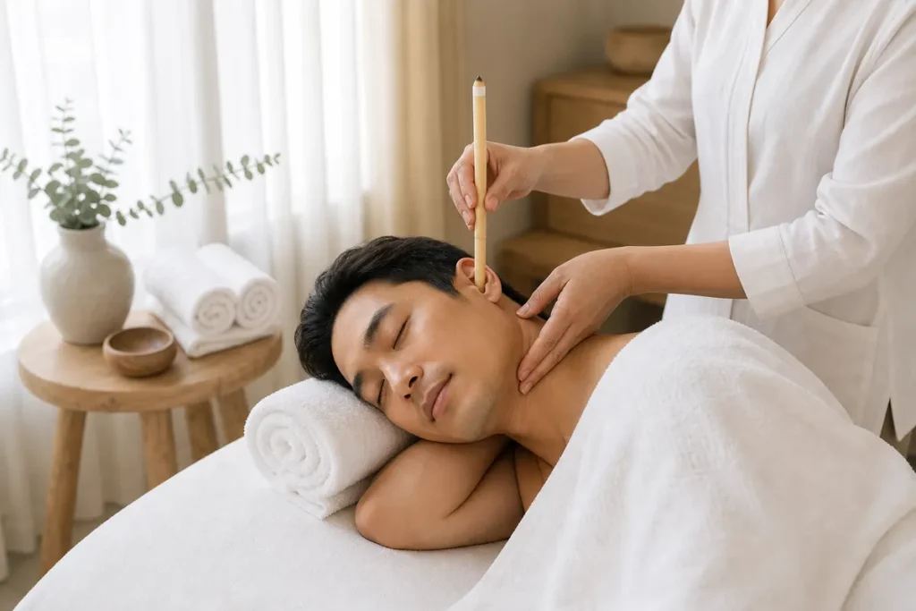 Ear Candling for Sinus Relief: A Nurturing Ritual for Holistic Wellness