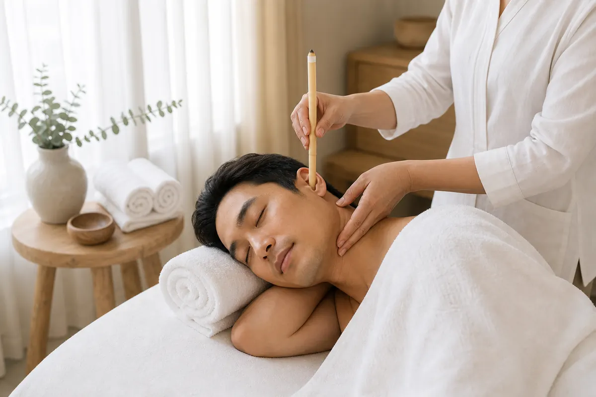 Ear Candling for Sinus Relief: A Nurturing Ritual for Holistic Wellness