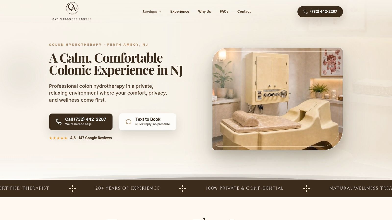 Screenshot from https://www.newjerseycolonic.com